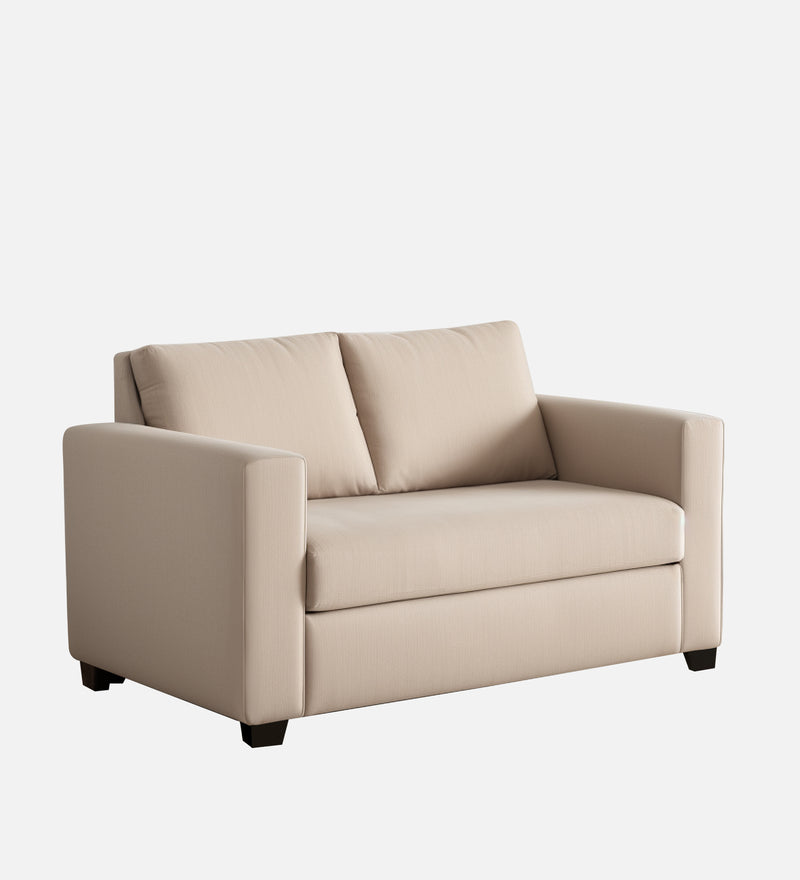 Bliss Velvet 2 Seater Sofa In Camel Beige Color