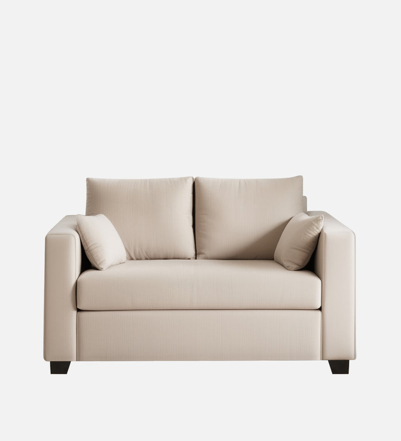 Bliss Velvet 2 Seater Sofa In Camel Beige Color