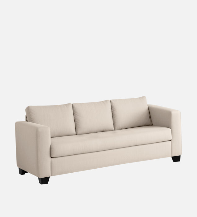 Bliss Velvet 3 Seater Sofa In Camel Beige Color