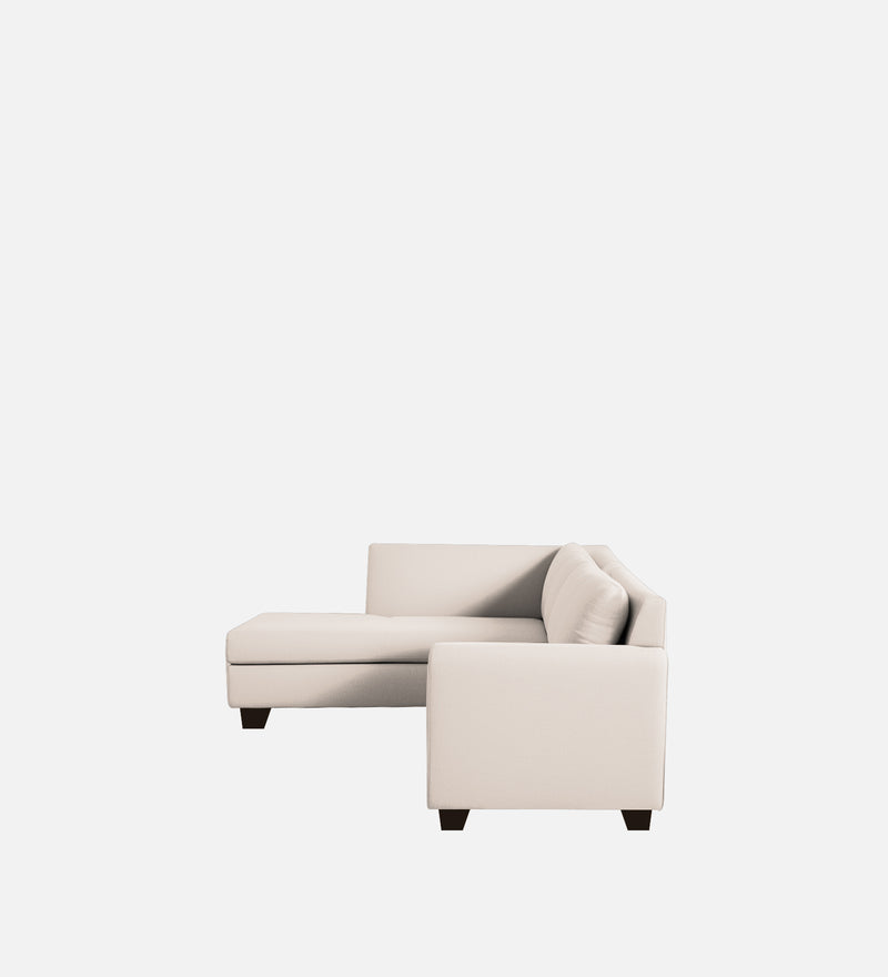 Bliss Velvet LHS 5 Seater Sectional Sofa In Camel Beige Color