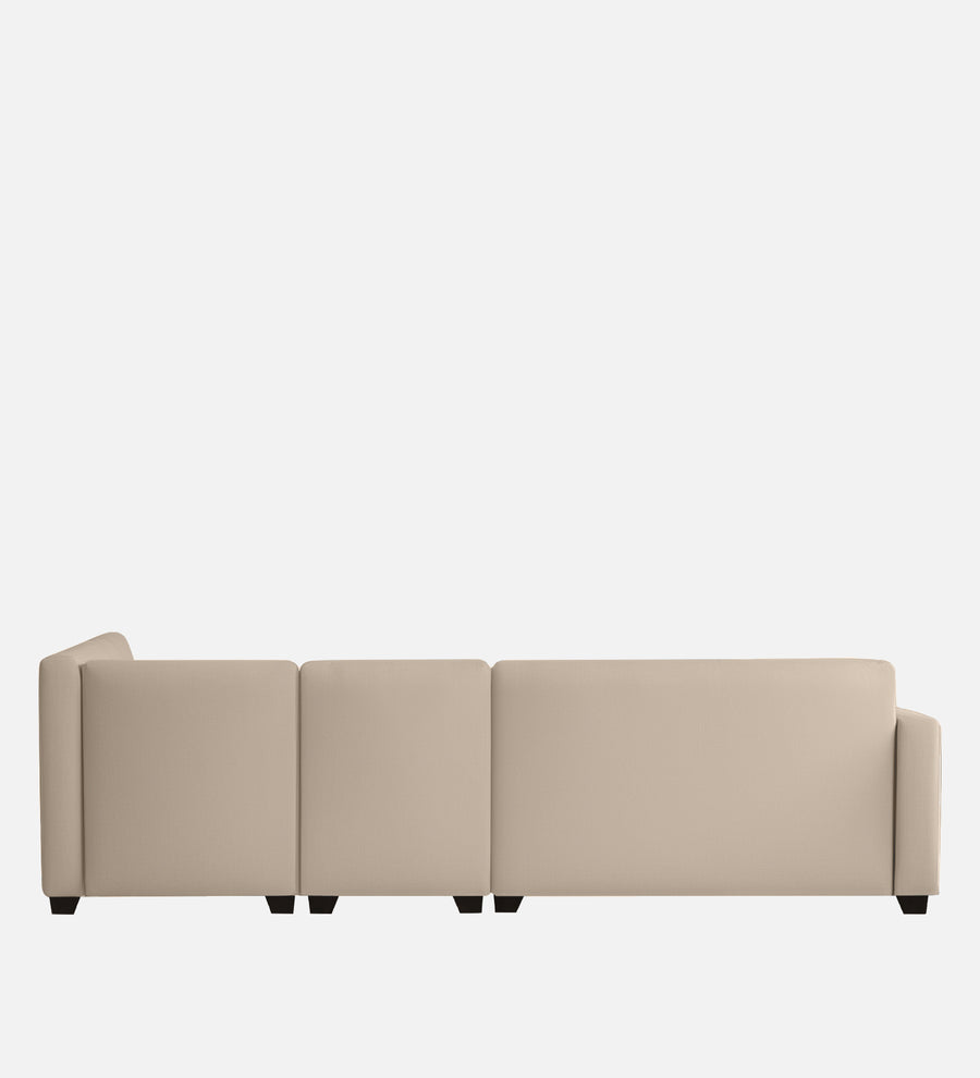 Bliss Velvet RHS 6 Seater Sectional Sofa In Camel Beige Color