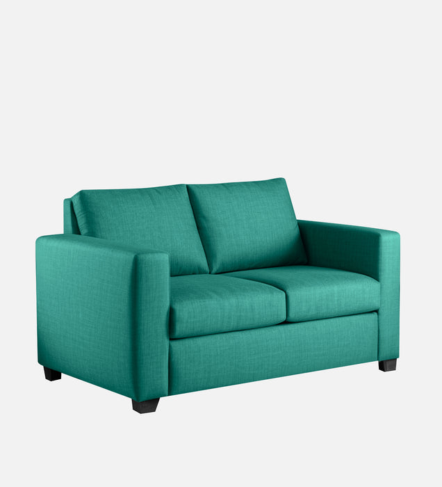 Bliss Fabric 2 Seater Sofa In Cerulean Blue Color