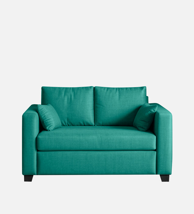 Bliss Fabric 2 Seater Sofa In Cerulean Blue Color