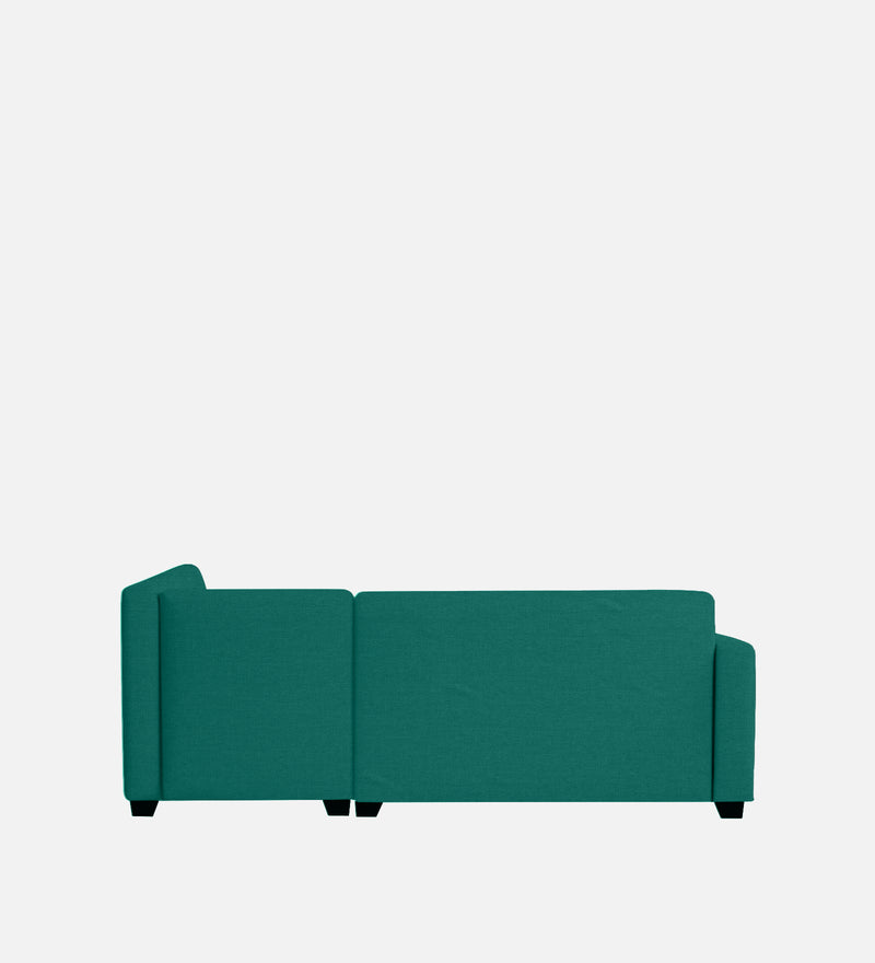 Bliss Fabric RHS 5 Seater Sectional Sofa In Cerulean Blue Color