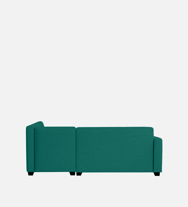 Bliss Fabric RHS 5 Seater Sectional Sofa In Cerulean Blue Color