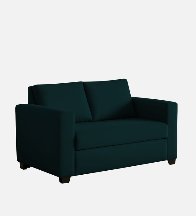 Bliss Velvet 2 Seater Sofa In Emerald Green Color
