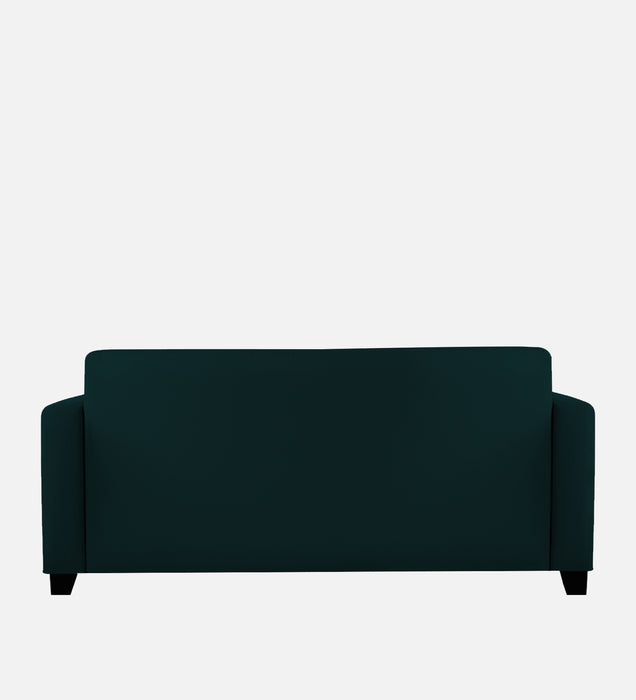 Bliss Velvet 3 Seater Sofa In Emerald Green Color