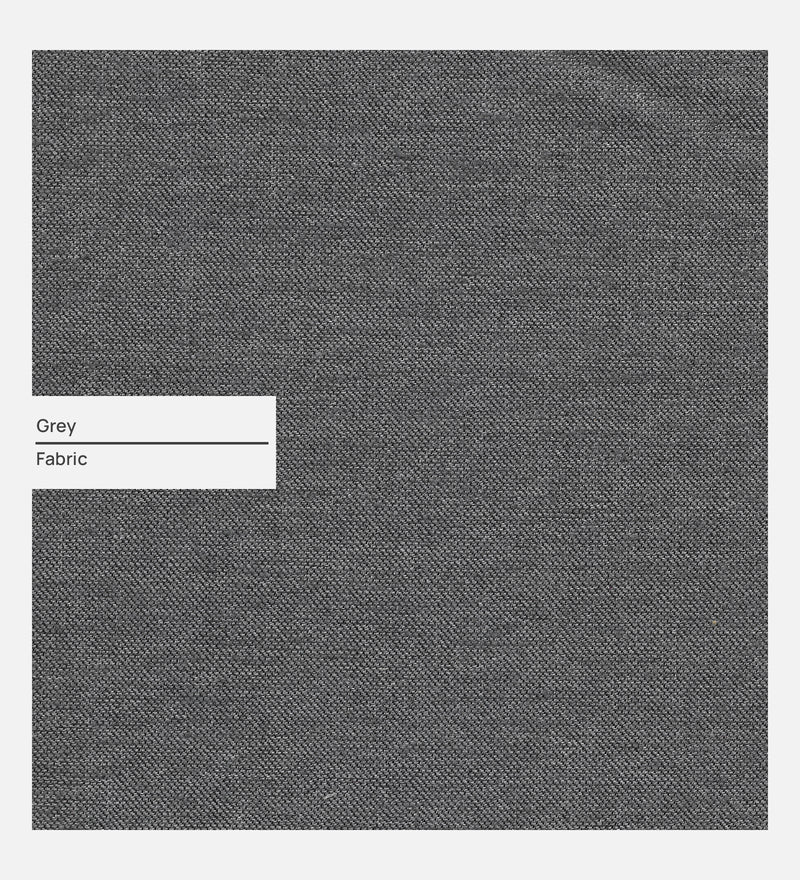 Bliss Fabric 3 Seater Sofa In Grey Colour