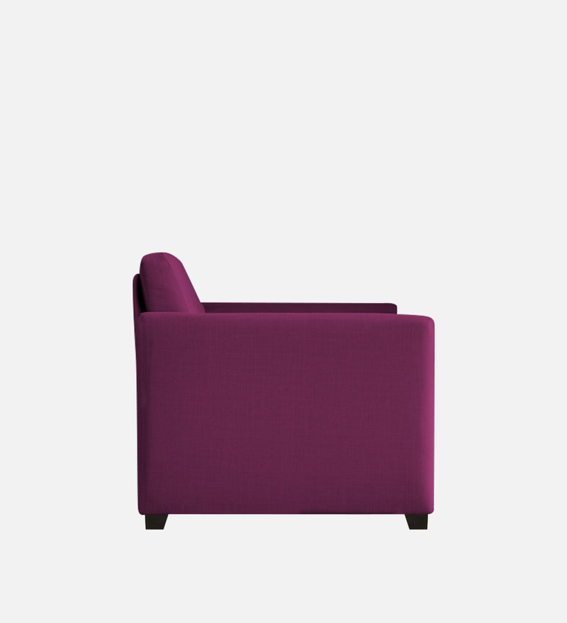 Bliss Fabric 2 Seater Sofa In Mulberry Colour