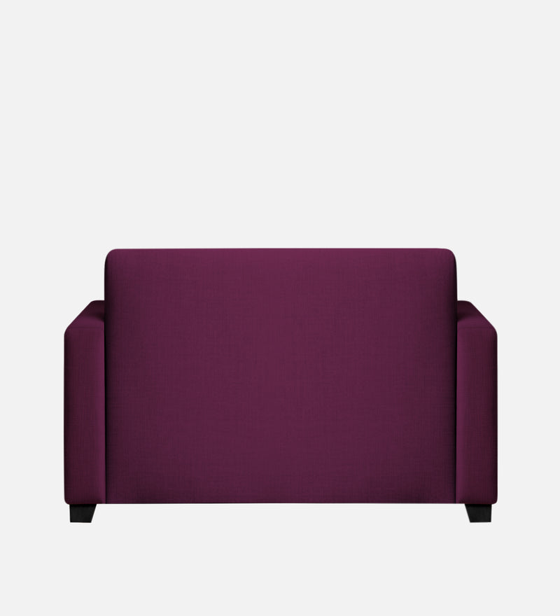 Bliss Fabric 2 Seater Sofa In Mulberry Colour