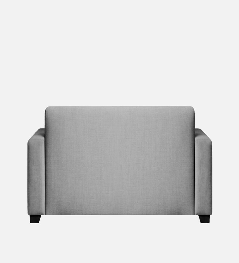 Bliss Fabric 2 Seater Sofa In Royal Grey & Velvet Blue Colour