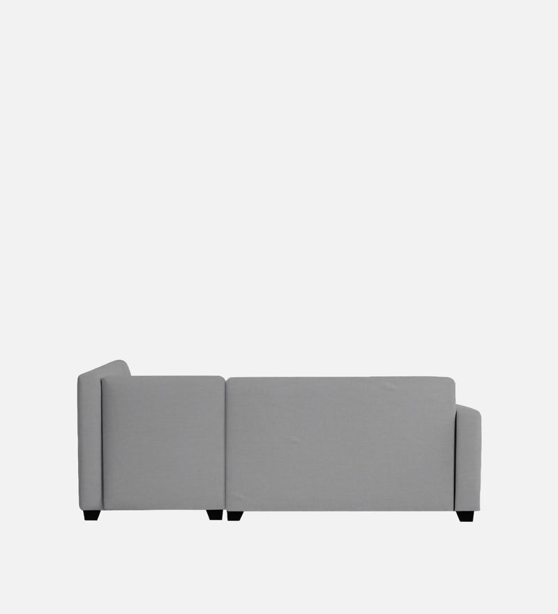 Bliss Fabric RHS 5 Seater Sectional Sofa In Royal Grey & Velvet Blue Colour