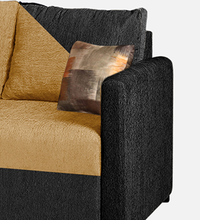 Bliss E2O Soft Cozy Fabric Sectional L Shaped 5 Seater Sofa