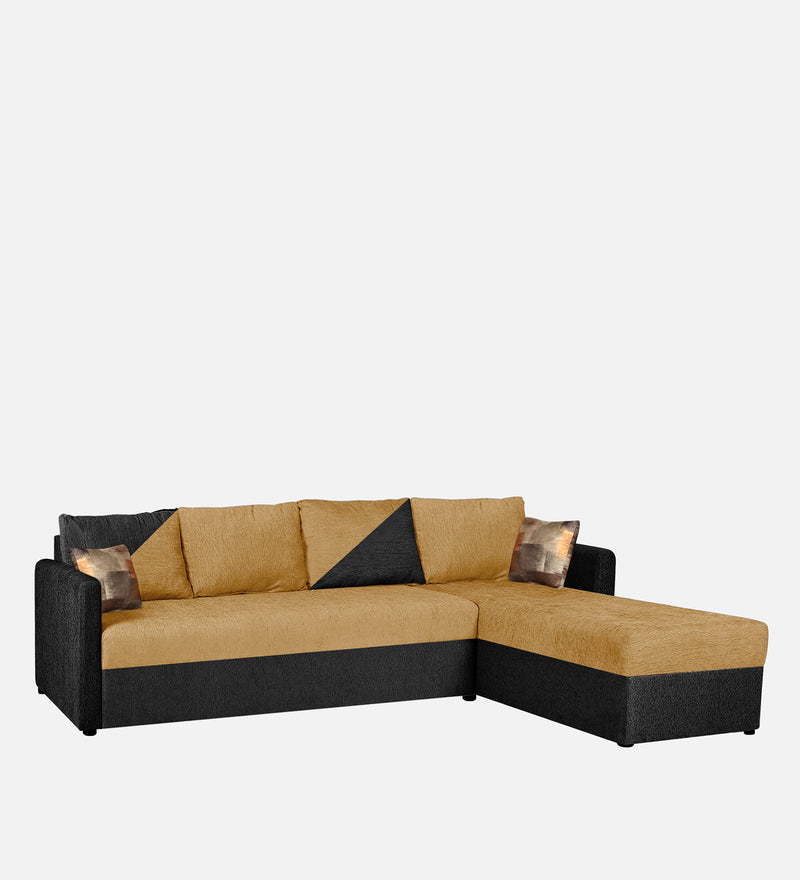 Bliss E2O Soft Cozy Fabric Sectional L Shaped 6 Seater Sofa