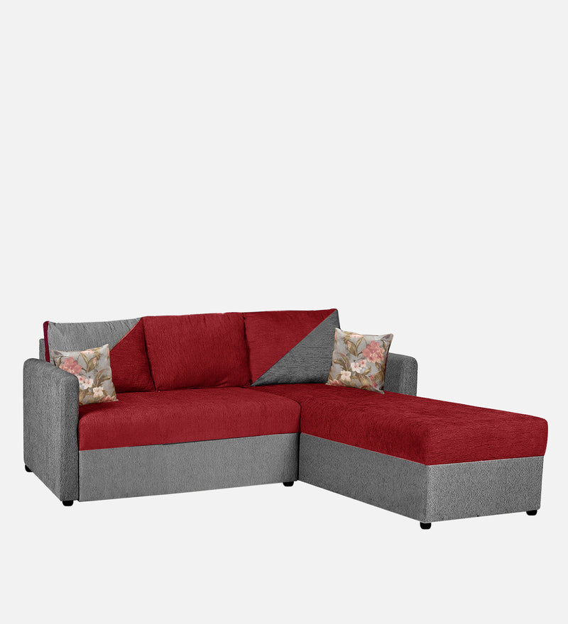 Bliss E2O Soft Cozy Fabric Sectional L Shaped 5 Seater Sofa