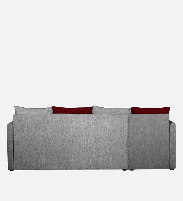 Bliss E2O Soft Cozy Fabric Sectional L Shaped 6 Seater Sofa