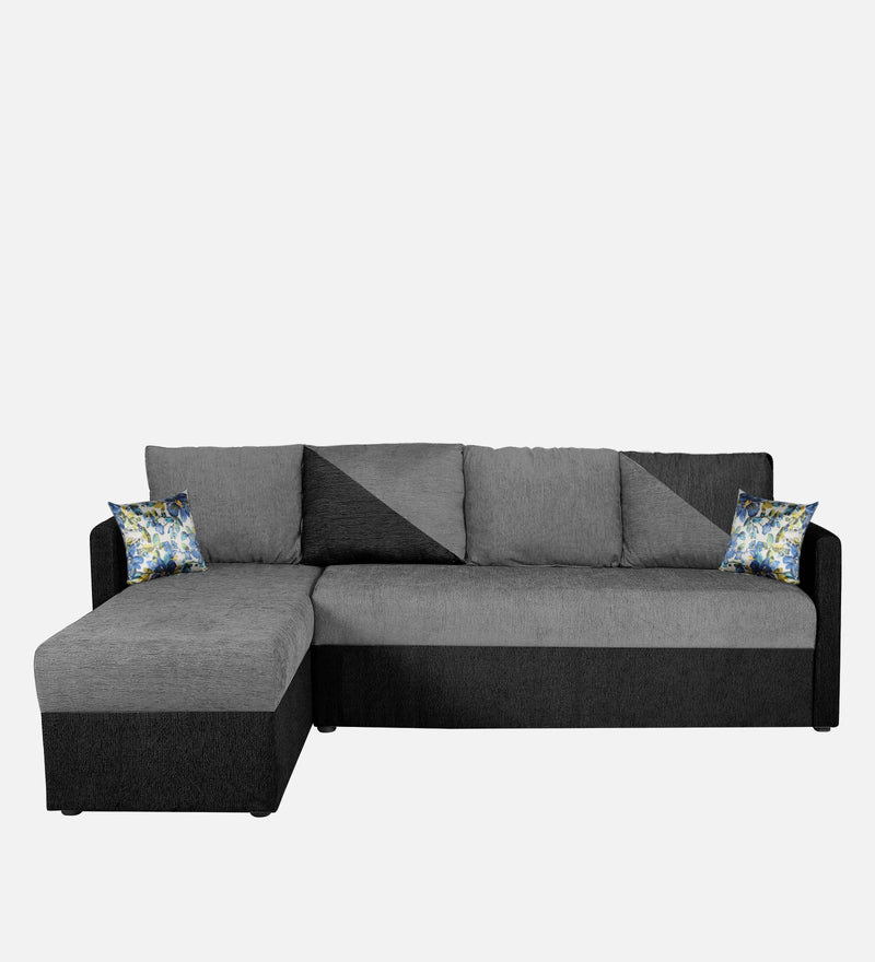 Bliss E2O Soft Cozy Fabric Sectional L Shaped 6 Seater Sofa