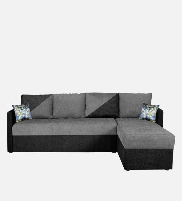 Bliss E2O Soft Cozy Fabric Sectional L Shaped 6 Seater Sofa