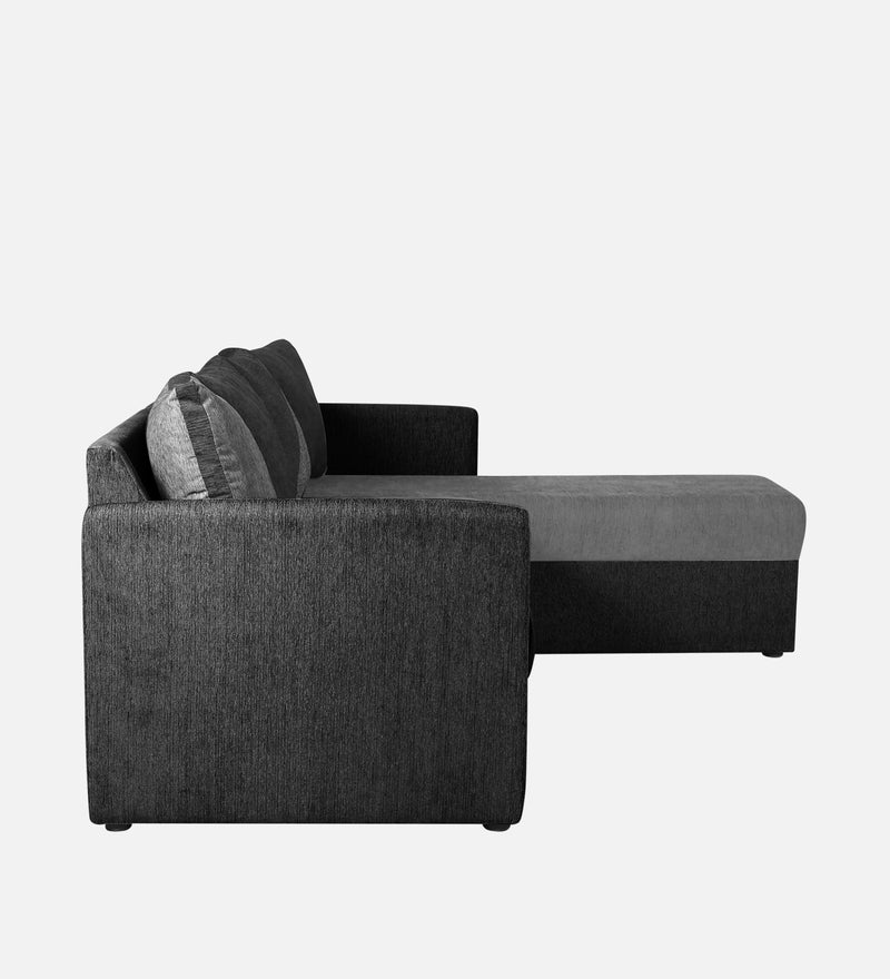 Bliss E2O Soft Cozy Fabric Sectional L Shaped 6 Seater Sofa