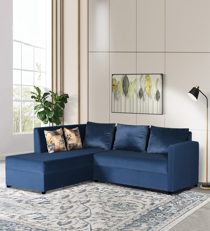 Bliss E2O Soft Cozy Fabric Sectional L Shaped 5 Seater Sofa