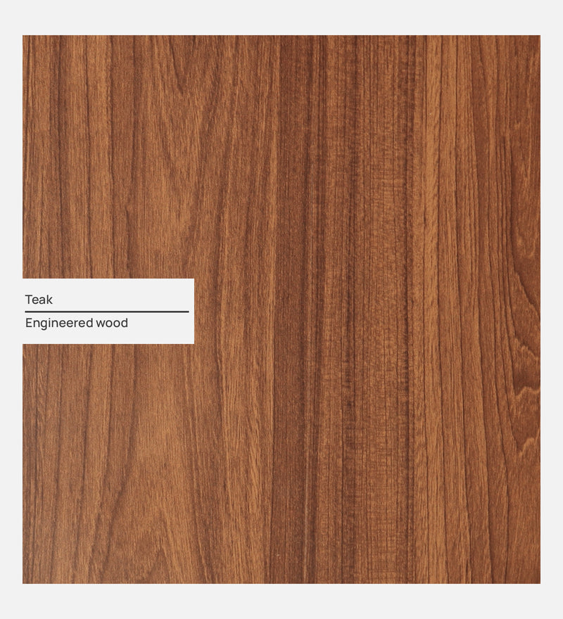 Bolton Engineered Wood King / Queen Size Bed with / Without Storage In Bali Teak Colour