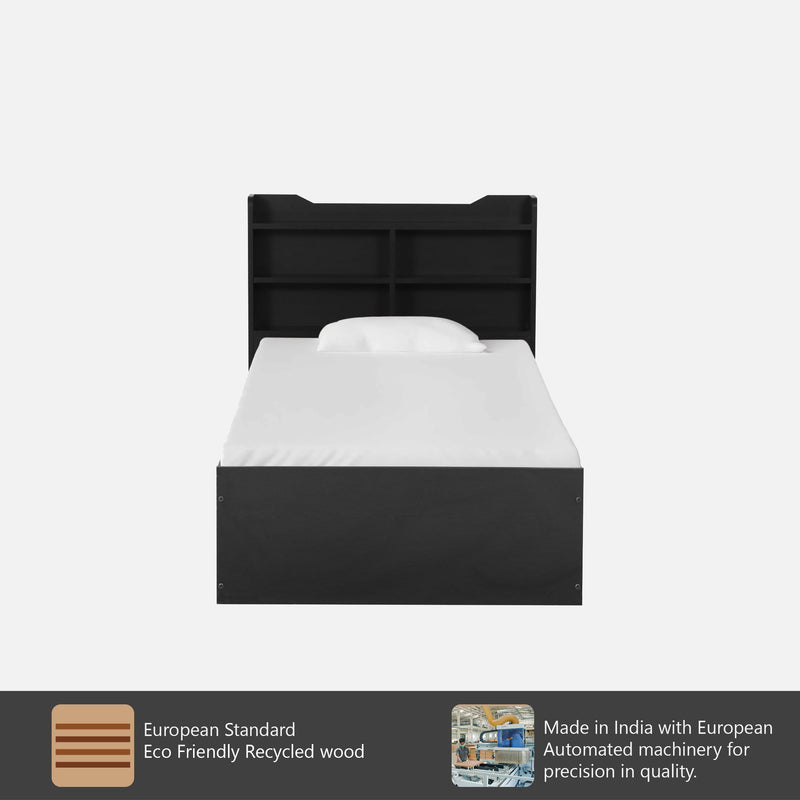 Bolton Single Bed Without Storage In Wenge Colour