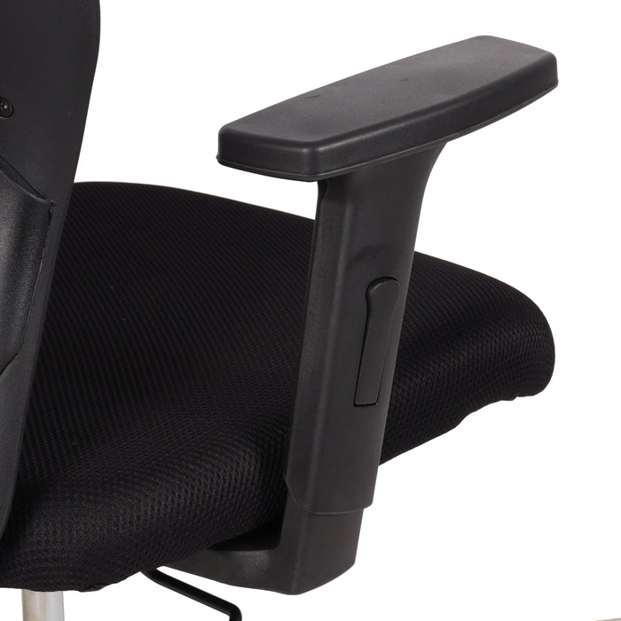Atom High Back Office Chair In Black Colour