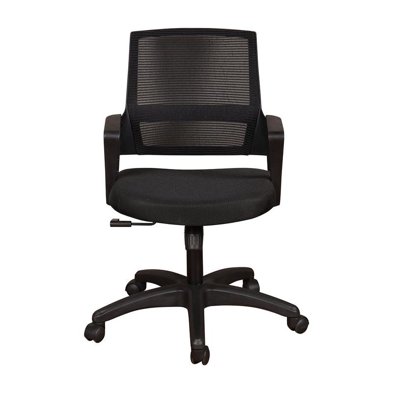 Solitaire Chairs Solitaire Ergonomic Office Chair in Black Colour — TREVI FURNITURE