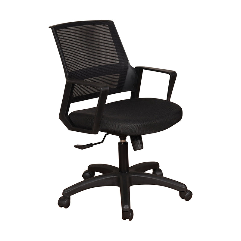 Solitaire Ergonomic Office Chair in Black Colour