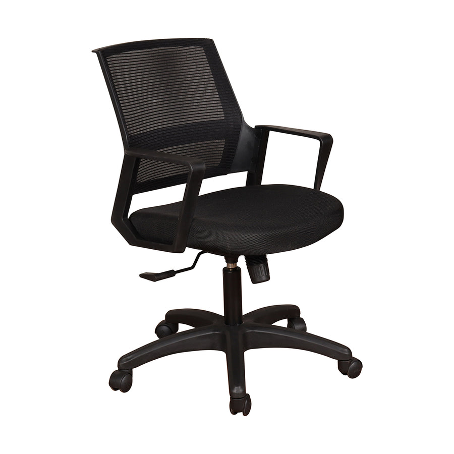 Solitaire Ergonomic Office Chair in Black Colour