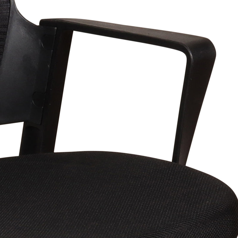 Solitaire Chairs Solitaire Ergonomic Office Chair in Black Colour — TREVI FURNITURE