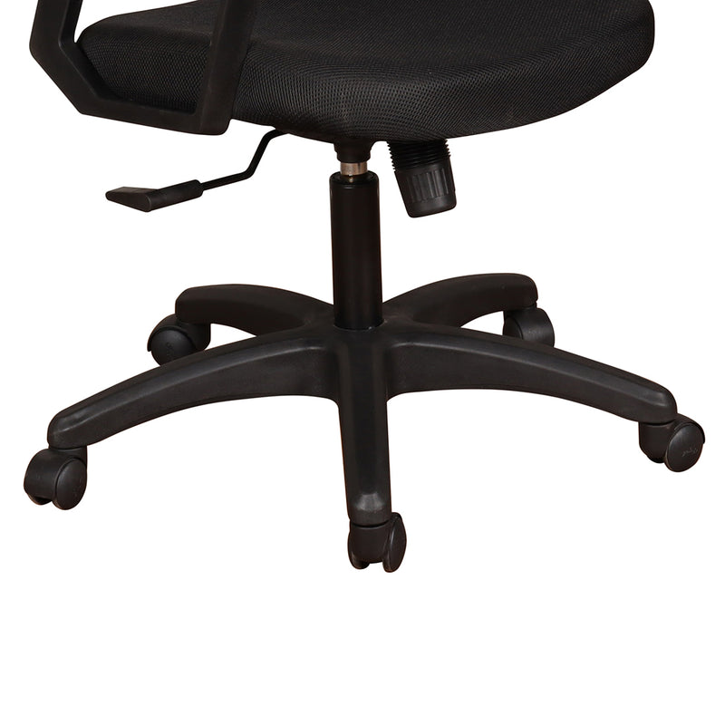 Solitaire Chairs Solitaire Ergonomic Office Chair in Black Colour — TREVI FURNITURE