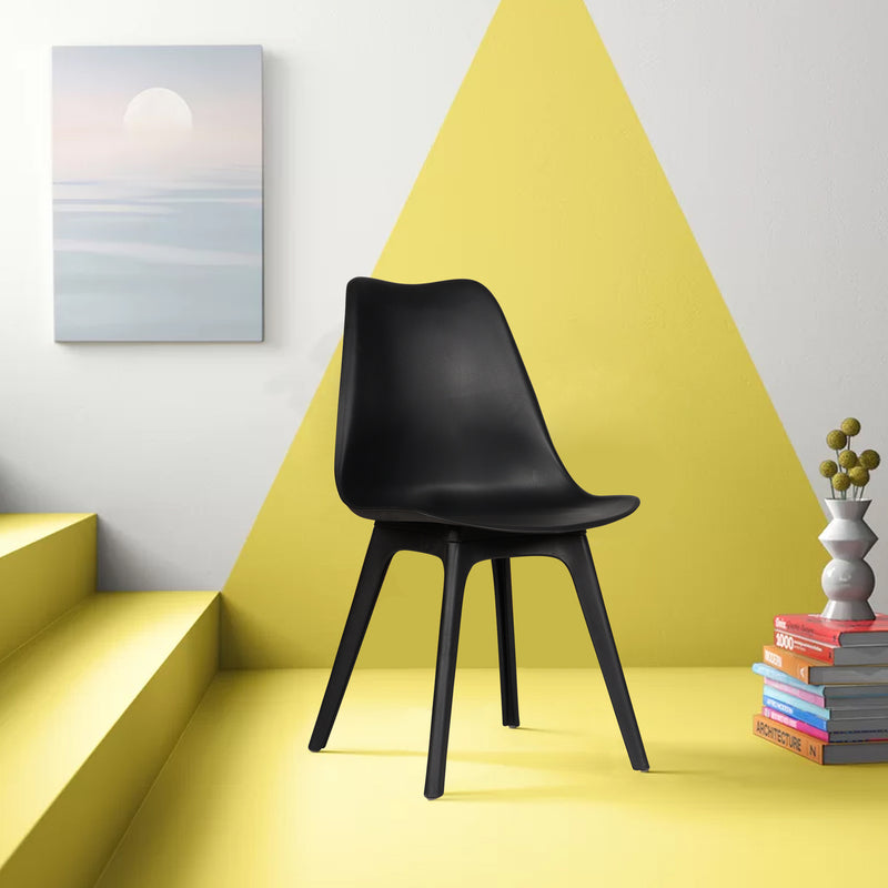 Simson Plastic Iconic Chair for Cafeteria/ Outdoor DIY(Do-It-Yourself))