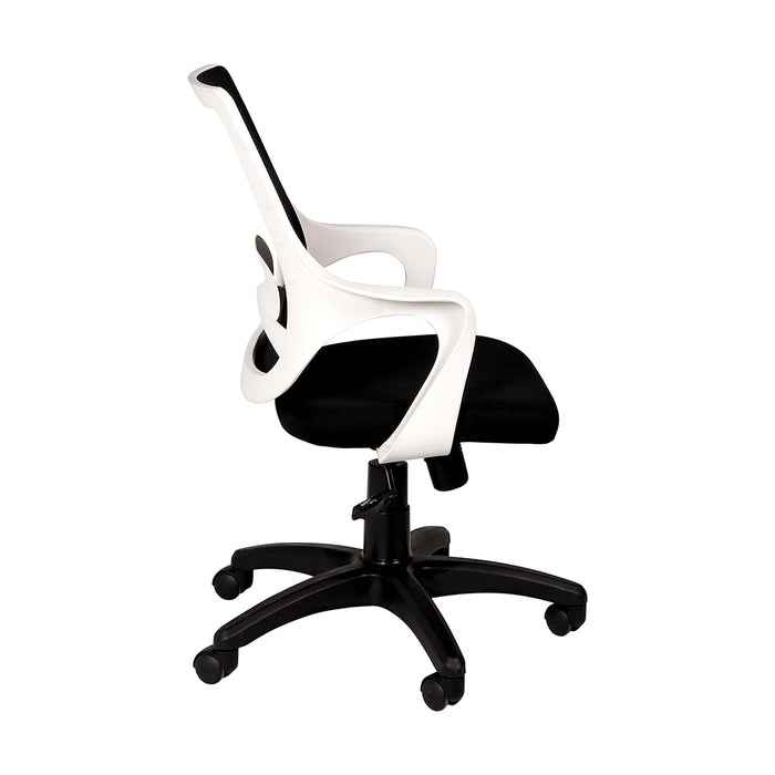 Comet Ergonomic office Chair Black & White Colour