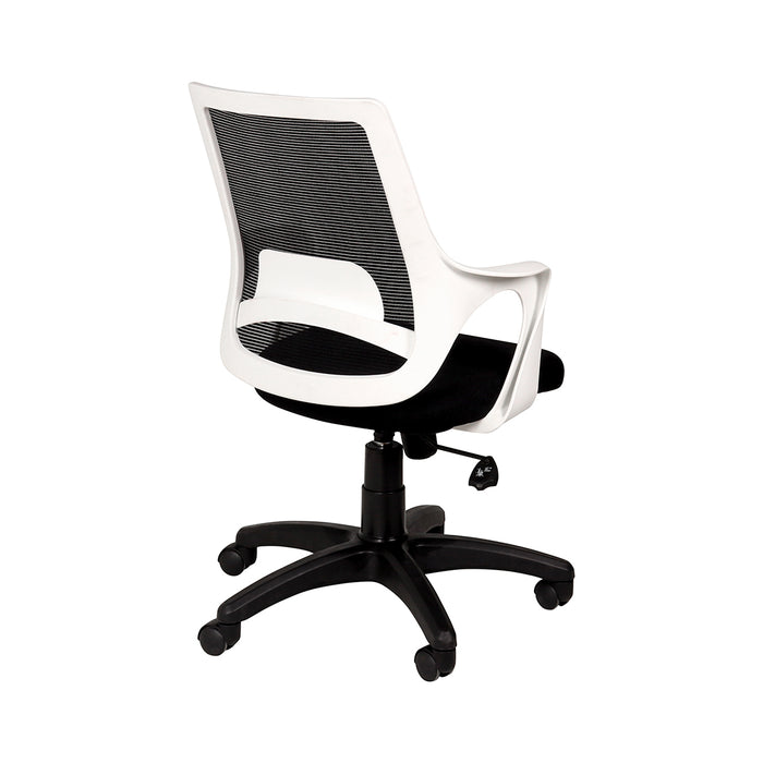 Comet Ergonomic office Chair Black & White Colour