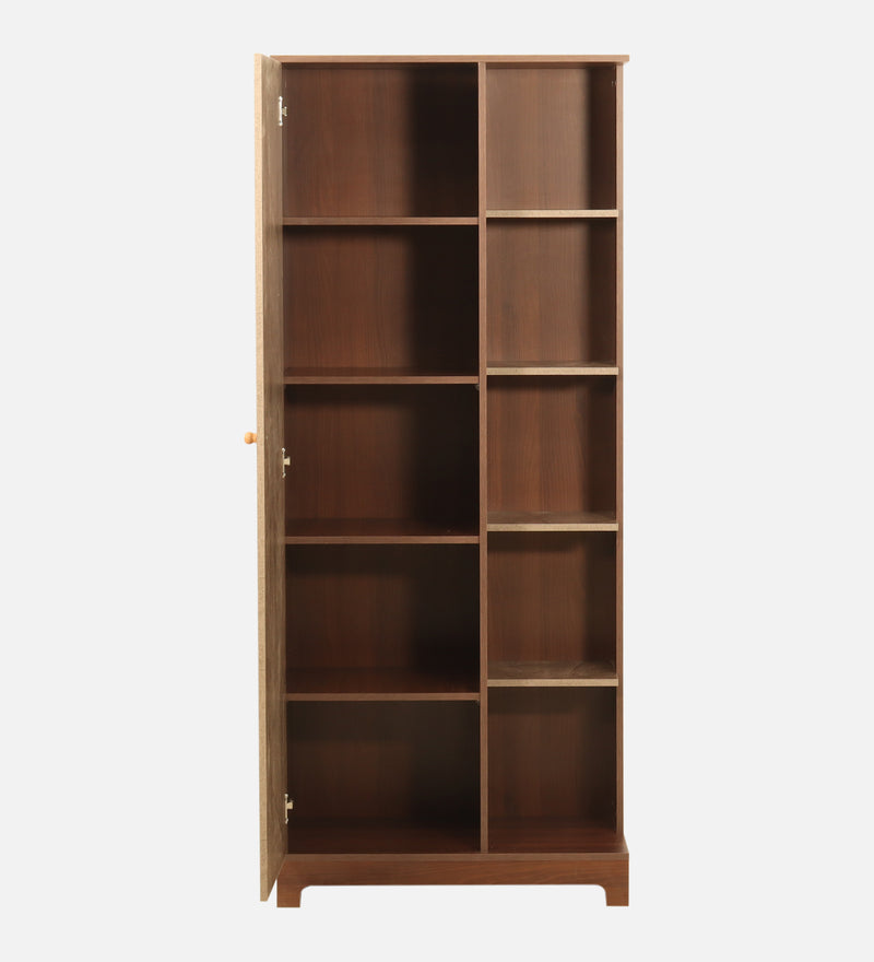 Divine Dressing Unit Engineered Wood In Walnut & Marble Colour Finish