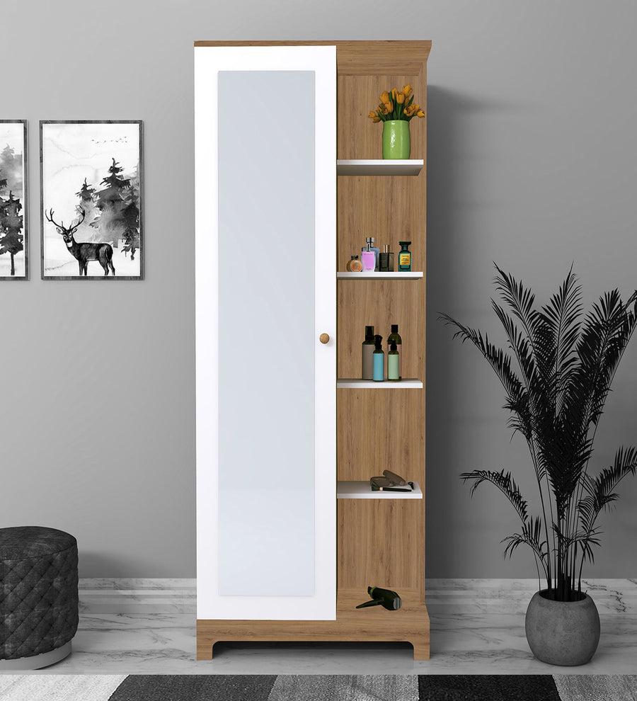 Divine Dressing Unit Engineered Wood in Milky Oak Finish