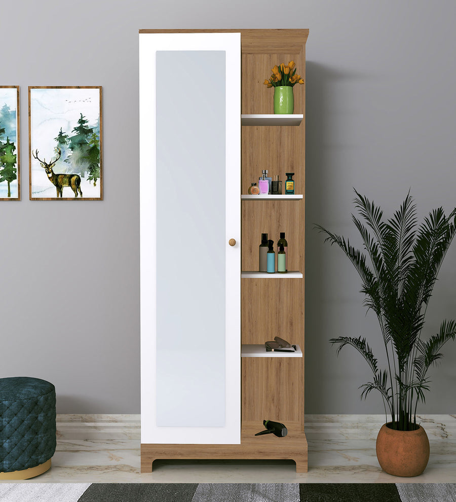 Divine Dressing Unit Engineered Wood in Milky Oak Finish