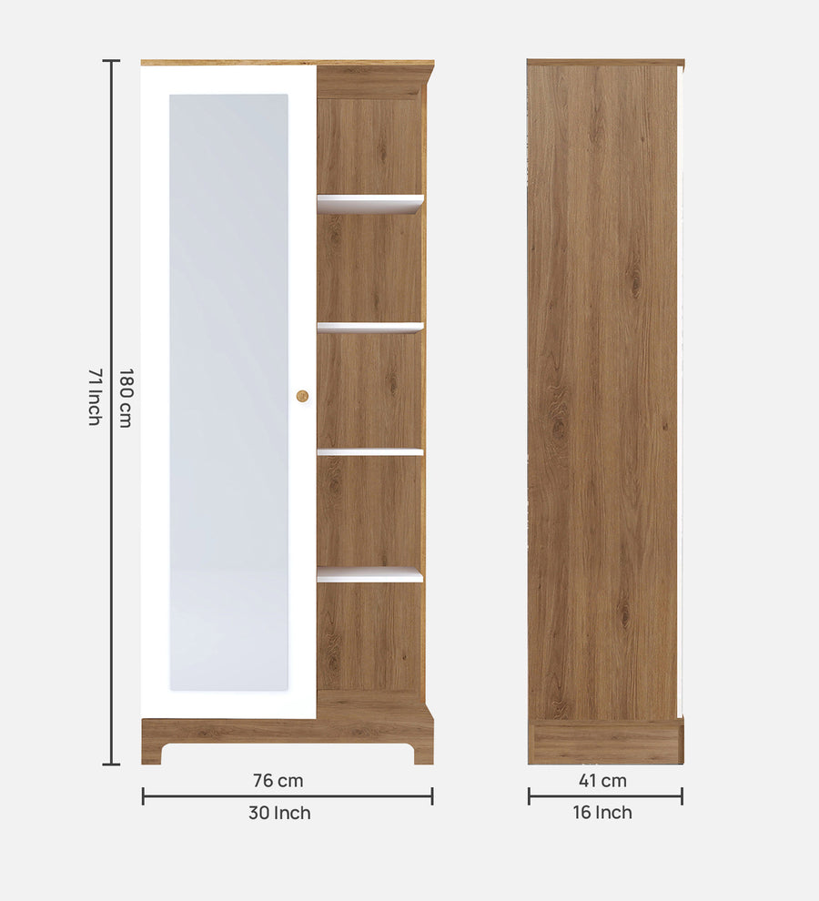 Divine Dressing Unit Engineered Wood in Milky Oak Finish