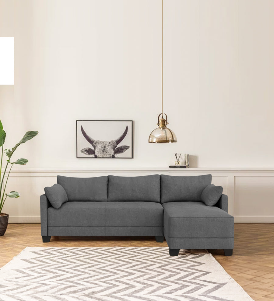 Duke Fabric 6 Seater Sectional Sofa Right Hand Facing