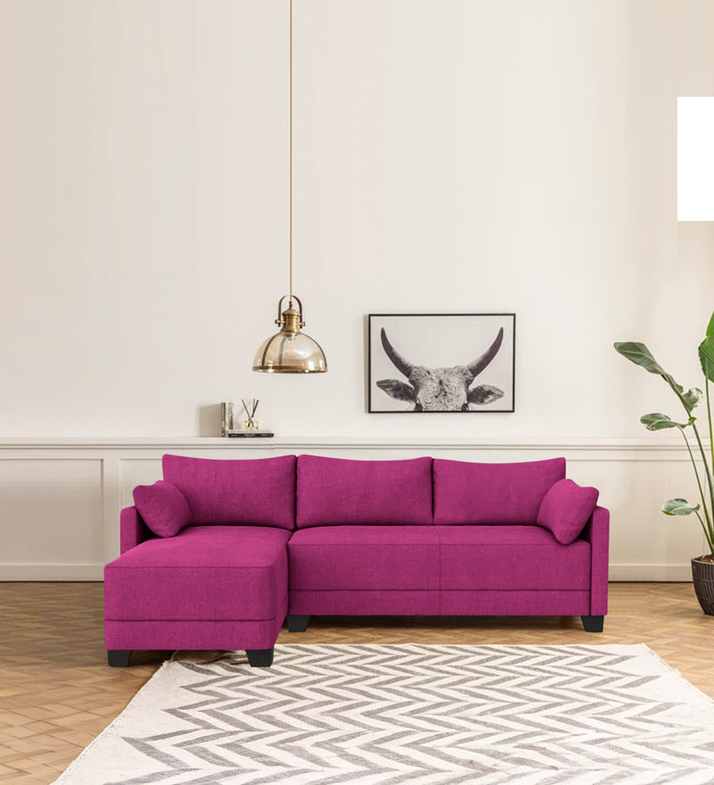Duke Fabric 6 Seater Sectional Sofa Left Hand Facing