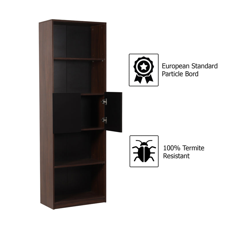 Eden Engineered Bookshelf Dark Wenge finish