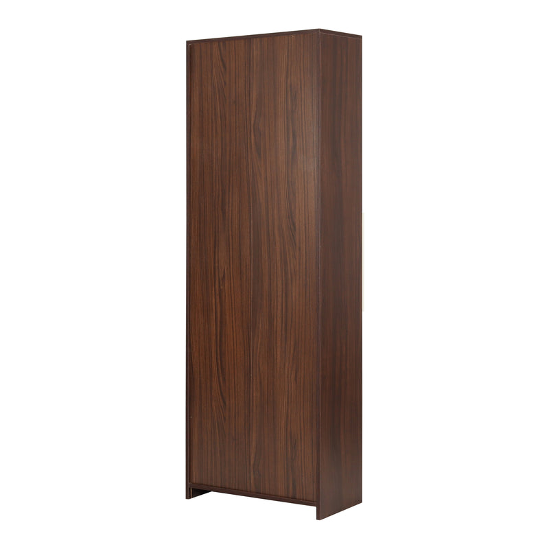 Eden Engineered Bookshelf Frosty White & English Oak finish