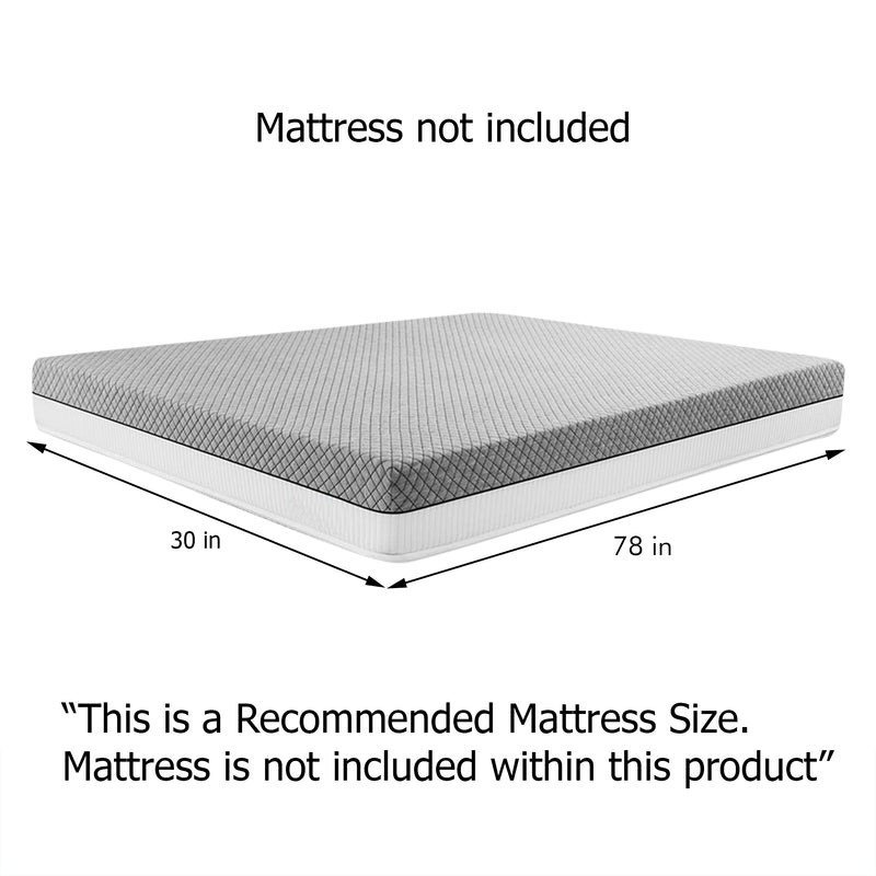 Emerald Luxury Enigneered Wood and Iron Single Bed in Teak Colour Finish