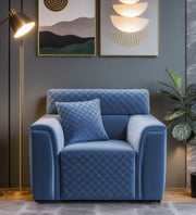 TFCEMPOBBLU1STR-1-Emporio-Velvet-Fabric -Sofa-1-seater-Baltic Blue