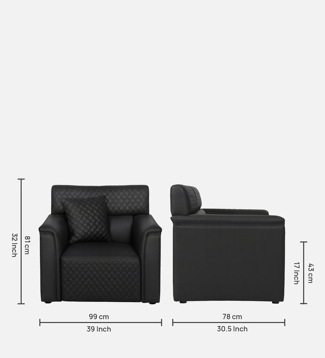 Emporio Leatherette Sofa