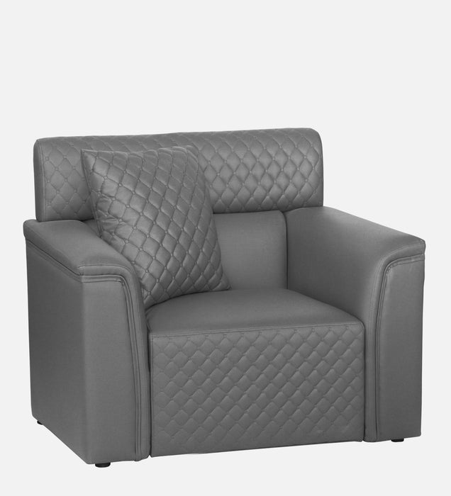 Emporio Luxury Leatherette 1 Seater Sofa