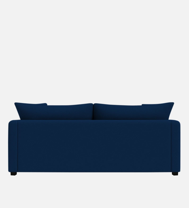 Enchant 2.0 Velvet 3 Seater Sofa In Celestial Blue Colour
