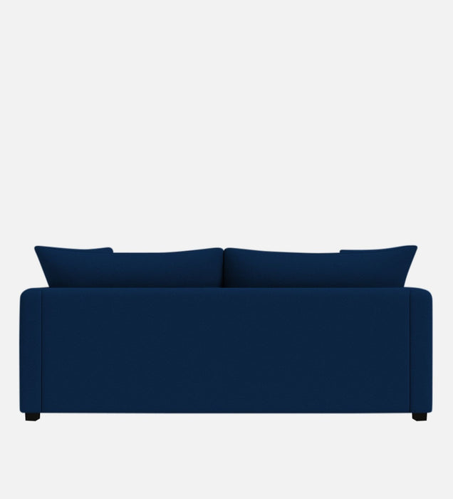 Enchant 2.0 Velvet 3 Seater Sofa In Celestial Blue Colour