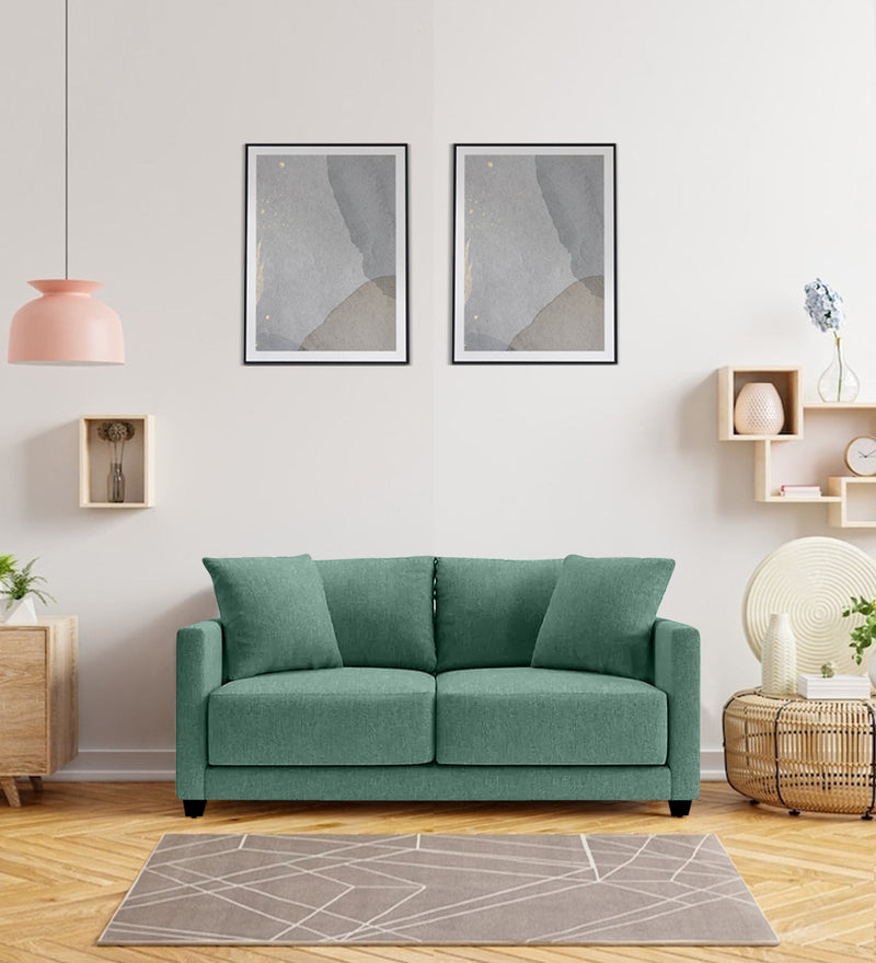 Enchant Fabric 2 Seater Sofa Grey